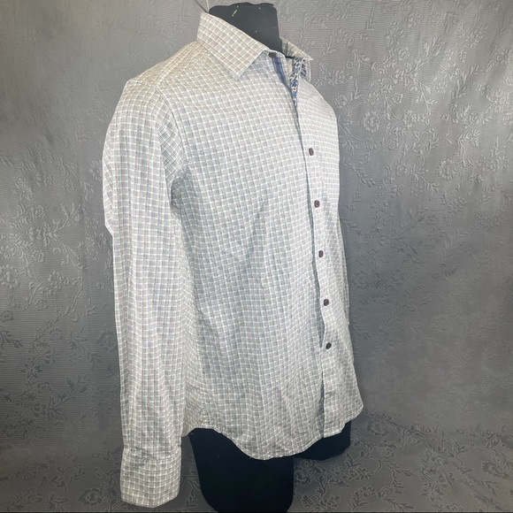 Robert Graham Multicolored Check Button Up - Picture 6 of 12